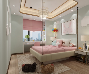 Modern Girl's Room Daughter's Room-ID:507375003