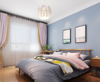 Nordic Style Bedroom-ID:967848066