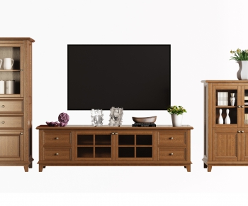 New Chinese Style TV Cabinet-ID:895451071