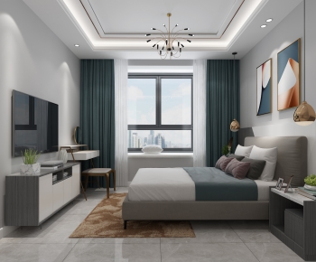 Modern Bedroom-ID:843079091