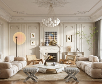 American Style A Living Room-ID:230987071