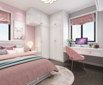 Nordic Style Girl's Room Daughter's Room-ID:808639599