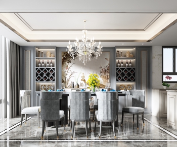 American Style Dining Room-ID:941385038