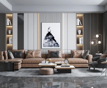 Modern A Living Room-ID:253100425
