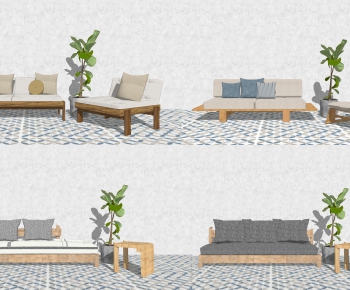 Nordic Style Sofa Combination-ID:299957048
