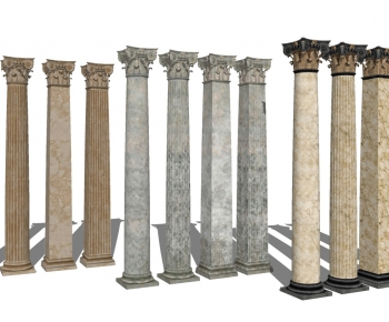 欧式罗马柱建筑构件-ID:641045095