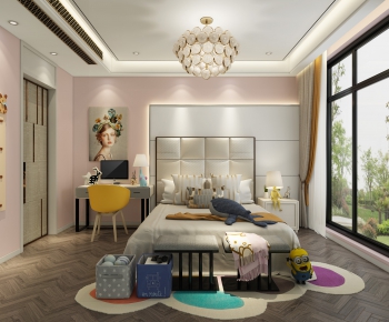 Modern Girl's Room Daughter's Room-ID:990365985