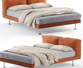 Modern Double Bed-ID:581221104