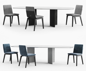 Modern Dining Table And Chairs-ID:181227924