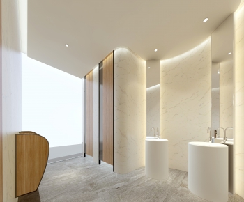 Modern Office Toilet-ID:180890694