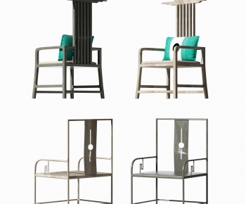 New Chinese Style Single Chair-ID:661345961