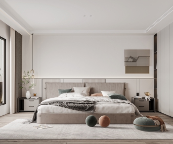 Modern Wabi-sabi Style Bedroom-ID:290627001