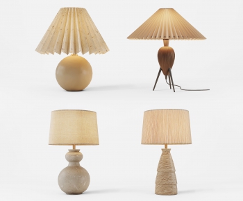 Wabi-sabi Style Table Lamp-ID:939014912