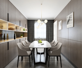 Modern Dining Room-ID:655148986