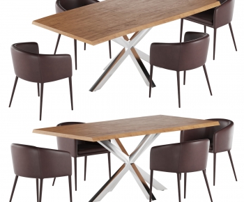 Modern Dining Table And Chairs-ID:357803113