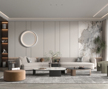 Modern A Living Room-ID:336399088