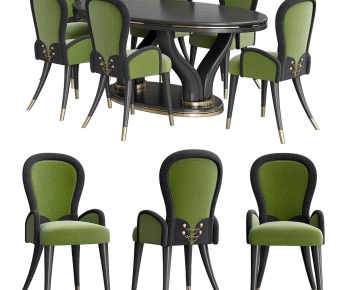 Modern Dining Table And Chairs-ID:626204015