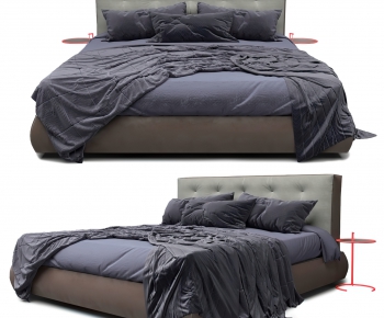 Modern Double Bed-ID:297316076