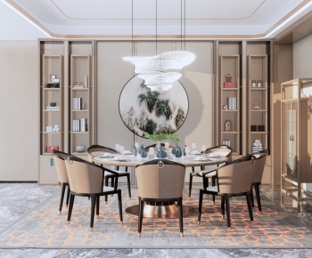 New Chinese Style Dining Room-ID:508630352