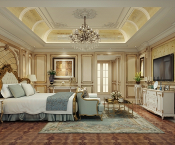 French Style Bedroom-ID:842381956