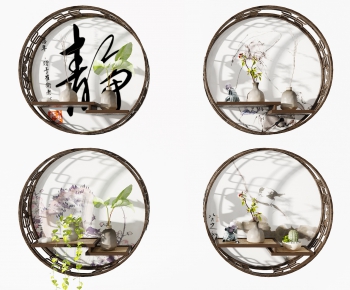 New Chinese Style Decorative Set-ID:807429089