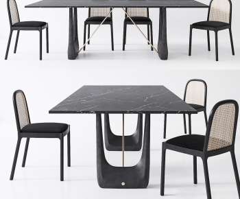 Modern Dining Table And Chairs-ID:709738027