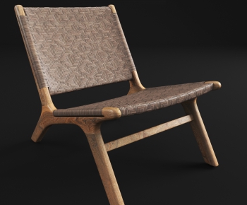 Wabi-sabi Style Lounge Chair-ID:393668896