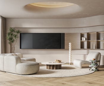 Wabi-sabi Style A Living Room-ID:825818066