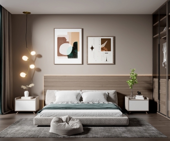 Nordic Style Bedroom-ID:656934023