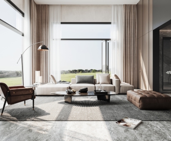 Modern A Living Room-ID:434169053