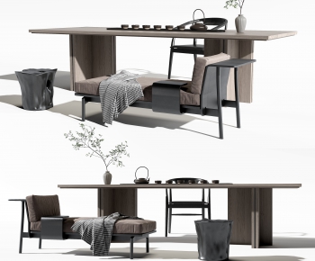 Modern Tea Tables And Chairs-ID:490432027