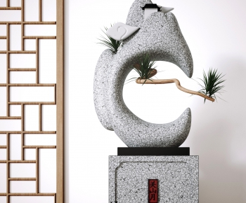 New Chinese Style Sculpture-ID:982901101