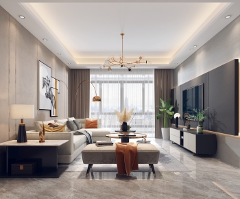 Modern A Living Room-ID:167021041