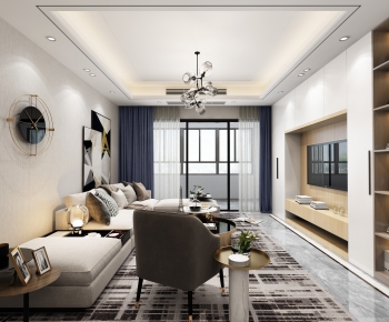 Modern A Living Room-ID:142951016