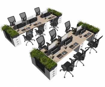 Modern Office Table-ID:844505072