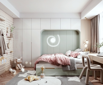 Nordic Style Girl's Room Daughter's Room-ID:918229104
