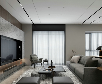 Modern A Living Room-ID:706175092