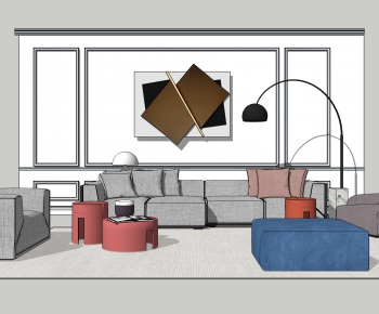 Modern Sofa Combination-ID:915004974