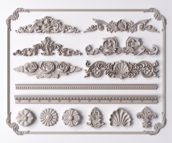 Simple European Style Carving-ID:732017999