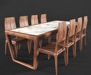 Southeast Asian Style Dining Table And Chairs-ID:812953008