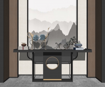 New Chinese Style Console-ID:742856037