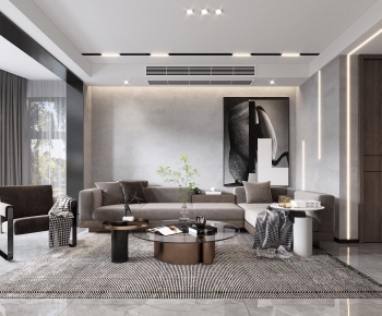 Modern A Living Room-ID:779726982