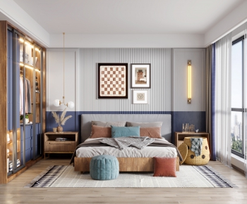 Nordic Style Bedroom-ID:354398013