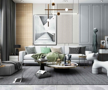 Modern Sofa Combination-ID:366630086