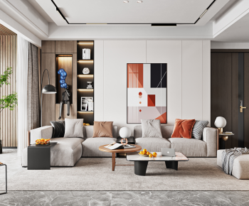 Modern A Living Room-ID:108418942