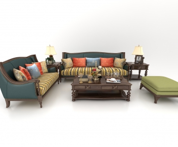 American Style Sofa Combination-ID:527990108