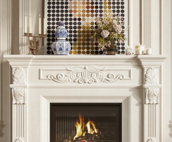American Style Fireplace-ID:919852975