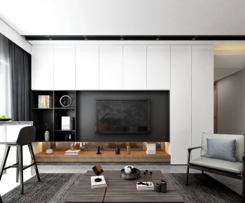 Modern A Living Room-ID:755978111