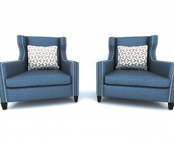 American Style Single Sofa-ID:324280325