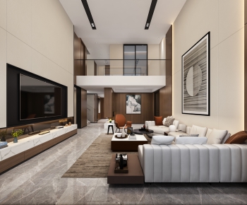 Modern A Living Room-ID:626362097